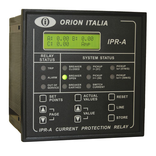 Überstromschutzrelais - IPR-A - Orion Italia - für Schalttafelmontage / IEC / digital