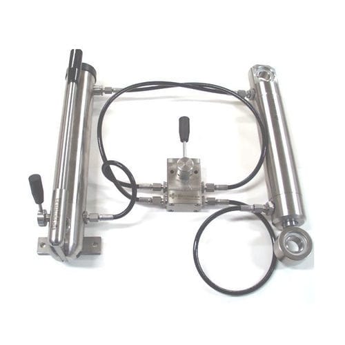 Hydraulische Kolbenpumpe - HPA-LH series - SSH Stainless - Hand / Edelstahl / doppeltwirkend