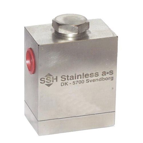 Edelstahl-Rückschlagventil - PKV-06 - SSH Stainless - Kugel / für Wasser / für Öl