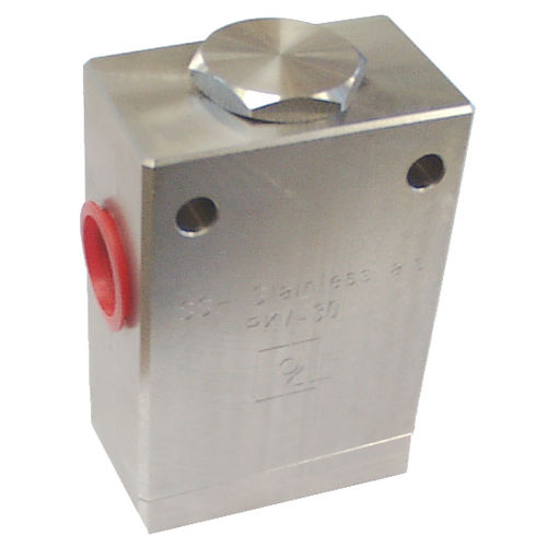 Edelstahl-Rückschlagventil - PKV-30 - SSH Stainless - Kugel / für Wasser / für Öl