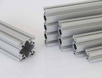 Aluminiumprofil - PG20 - Modular Assembly Technology - gerillt / rahmen