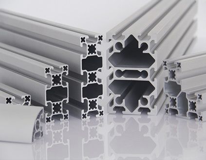 Aluminiumprofil - PG40 - Modular Assembly Technology - gerillt / für Förderanlagen