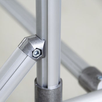 Winkel-Rohrverbinder - TFS.D28 series - Modular Assembly Technology - Aluminium