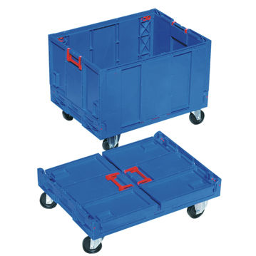 Zusammenklappbarer Behälter - 9622 - Plasticos Santo António - Kunststoff / Lager / Transport