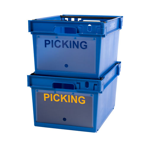 Kunststoff-Sichtlagerkasten - Plasticos Santo António - Lager / Transport / für Materialumschlag