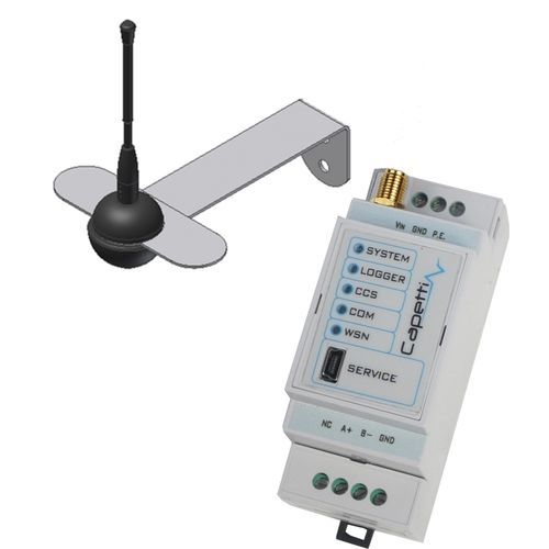 Gateway für Kommunikation - MWDG-MB-B - Capetti Elettronica - kabellos / Modbus RTU / DIN-Schiene