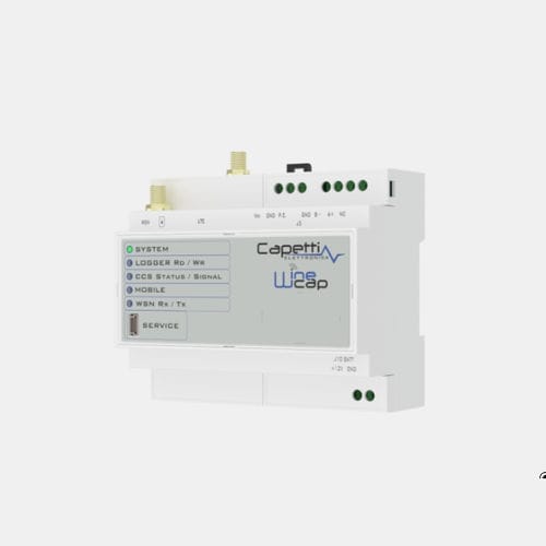 Gateway für Kommunikation - WLRG-IOT  - Capetti Elettronica - Industrie / Modbus RTU / 4G