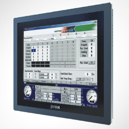 Panel-PC / TFT LCD - SP-C121 - Protech Systems - mit LED-Rückbeleuchtung / mit resistivem 5-Draht-Touchscreen / 12,1"