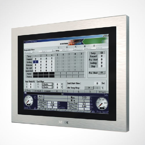 Panel-PC / TFT LCD - SG-S156 - Protech Systems - mit kapazitivem PCAP-Touchscreen / mit resistivem 5-Draht-Touchscreen / 15"