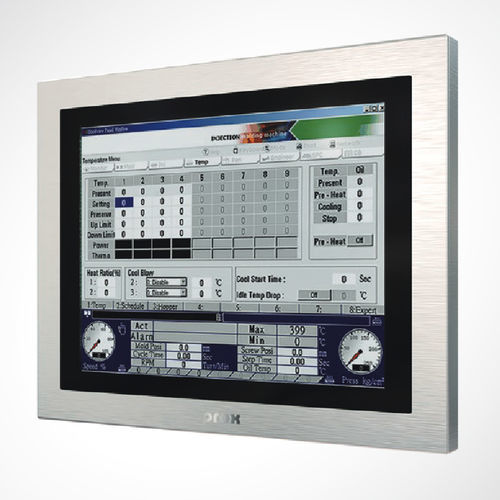 Panel-PC / TFT LCD - SG-S171 - Protech Systems - mit LED-Rückbeleuchtung / mit kapazitivem PCAP-Touchscreen / mit resistivem 5-Draht-Touchscreen