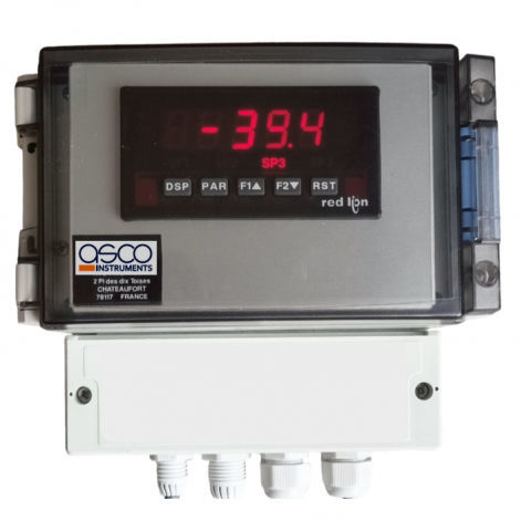 Datenlogger mit LCD-Display - MONOSCAN - Asco instruments - digital / programmierbar / Stromschleifen