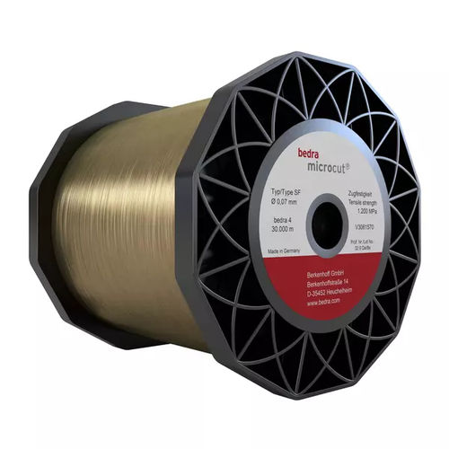 EDM-Draht / Messing - MICROCUT® SF - Berkenhoff GmbH - mit Zink-Beschichtung / für Mikrobearbeitung