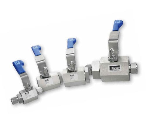 Kugelventil - Hi-Pro series - Parker Hannifin France SAS - mit Handrad / Hebel / Sperr