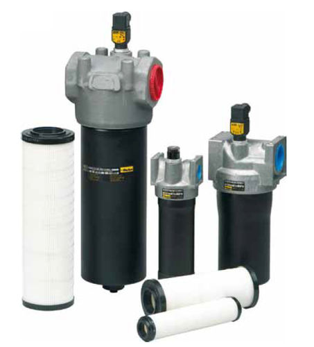 Patronen-Filtergehäuse - 80CN-40 series  - Parker Hannifin France SAS - für Öl / Aluminium / Niederdruck
