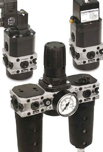 Filterregler-Öler / Luft - P3X series - Parker Hannifin France SAS - modular