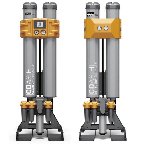 Drucklufttrockner durch kaltregenerierende Adsorption - CDAS series - Parker Hannifin France SAS - Drei-Stufen / kompakt