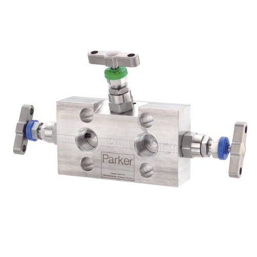 Mehrweg-Verteilerblock - H series - Parker Hannifin France SAS - Edelstahl / hydraulisch