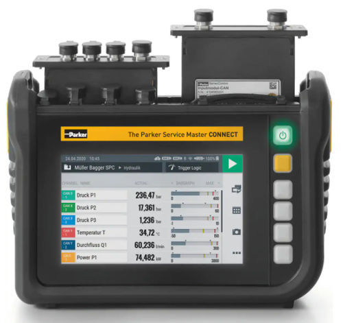 Temperatur-Datenlogger - SCM-600-00 - Parker Hannifin France SAS - Druck / Frequenz / RPM