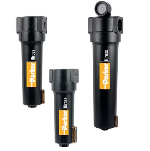 Partikelfilter - HFN series - Parker Hannifin France SAS - Druckluft / Patronen / Aluminium