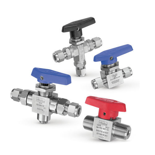 Schwenkzapfen-Ventil - HB series - Parker Hannifin France SAS - Kugel / Hebel / Absperr