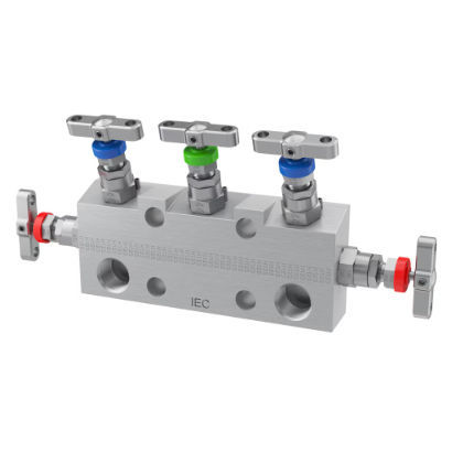 Mehrweg-Verteilerblock - H  - Parker Hannifin France SAS - Edelstahl / hydraulisch