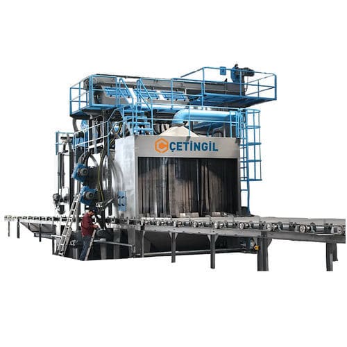 Rollbahn-Strahlanlage - SK series - Cetingil Machinery Industry - Turbinen / Blech