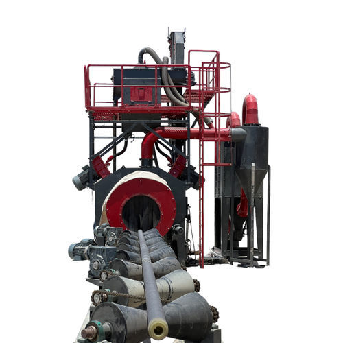 Strahlanlage für Rohre - CBK series - Cetingil Machinery Industry - Band / automatisch