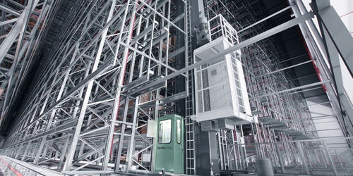 Automatisches Regalbediengerät - Stacker Crane - Kardex - für Lagerhallen / für Paletten / für Schranksysteme