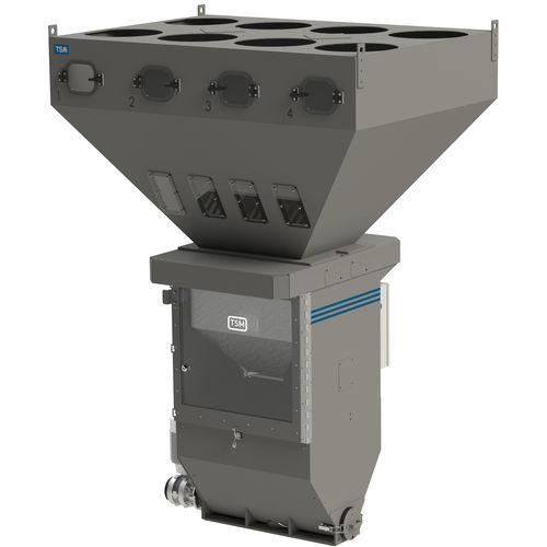 Gravimetrische Dosier- und Mischanlage - OPTIMIX-3000 - TSM Control Systems - Harz / Granulat / für Kunststoffgranulat