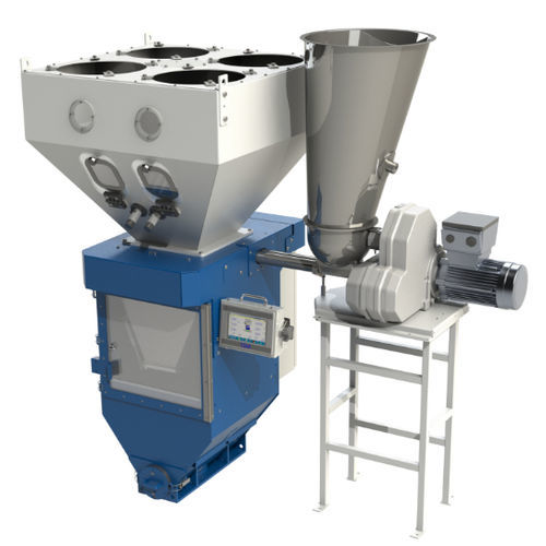 Dosier- und Mischanlage / Pulver - OPTIPOW 1000 - TSM Control Systems - gravimetrisch / per Gewicht / für die Kunststoffindustrie