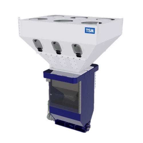 Konusschneckenmischer - MultiBlend - TSM Control Systems - vertikal / Batch / Granulat