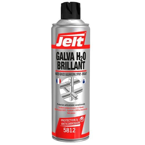 Korrosionsschutz-Aerosol - GALVA H2O BRILLANT - ITW Spraytec - Kaltgalvanisierung / für Metall / Langzeit
