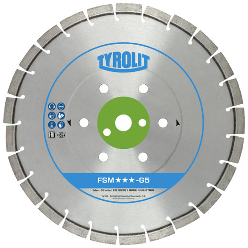 Kreissägeblatt - Tyrolit - Schleifmittelwerke Swarovski AG & Co K.G - Diamant / für Beton