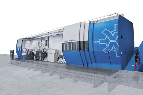 Dreh-Fräszentrum / CNC - mpmc  - Weingärtner Maschinenbau - horizontal / 5-Achsen / für Stahl