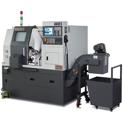 CNC-Drehzentrum - XYZ CT 65 HD - XYZ Machine Tools - 2-Achs / A2-6 / 12 Werkzeuge