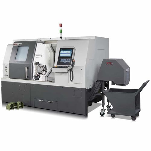 CNC-Drehzentrum - XYZ TC 400 - XYZ Machine Tools - 2-Achs / A2-8 / 12 Werkzeuge