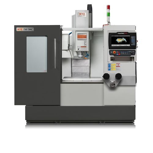 CNC-Bearbeitungszentrum / 3-Achs - XYZ 750 TMC	 - XYZ Machine Tools - vertikal / mit Rotationstisch / BT 40