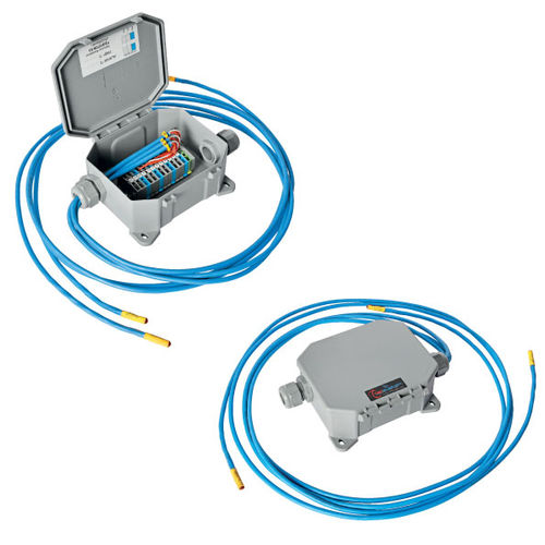 Wandmontierte Box - SCS-R 3/4 - TECSYSTEM srl - rechteckig / Industrie / für Reihenklemme