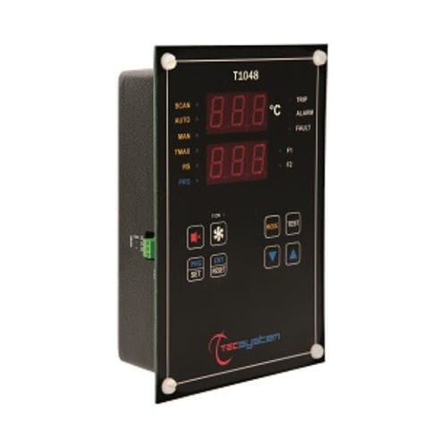 Digitaler Temperaturcontroller - T1048 - TECSYSTEM srl - mit Doppeldisplay / programmierbar / IP65