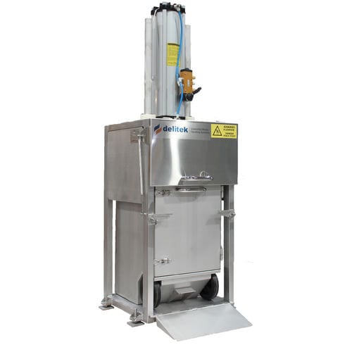 Kartonmüllpresse - DT-220PN - Delitek AS - Holz / Papier / für Mischabfall