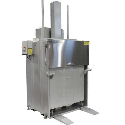 Kartonmüllpresse - DT-1500MC - Delitek AS - Holz / Papier / für Mischabfall