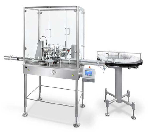 Abfüll- und Schraubverschlussanlage / für Pharmaprodukte - 3 600 p/h | SX-180-OR - DARA Pharmaceutical Packaging - für Flüssigkeiten / für Flaschen