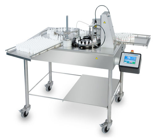 Abfüll- und Schraubverschlussanlage / für Pharmaprodukte - 2 700 p/min | SX-200-R - DARA Pharmaceutical Packaging - für Flüssigkeiten / für Flaschen