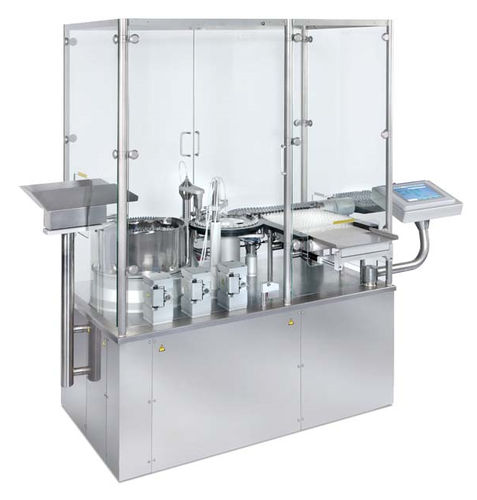 Abfüll- und Schraubverschlussanlage / für Pharmaprodukte - SYX-E-Lyo - DARA Pharmaceutical Packaging - für Flüssigkeiten / für Flaschen
