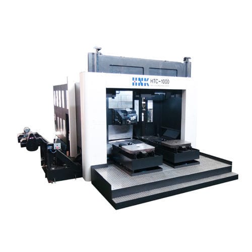 CNC-Bearbeitungszentrum / 5-Achs - HTC - HNK Machine Tool - horizontal / für Titan / Hochgeschwindigkeit