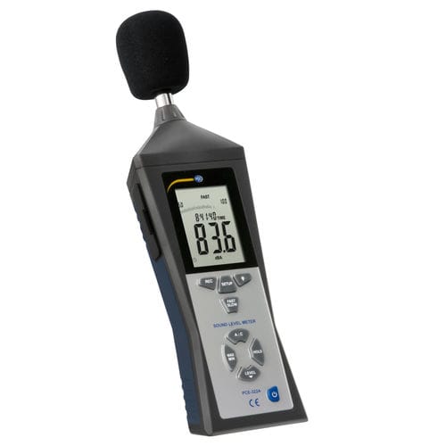 Integrierender Schallpegelmesser - PCE-322A - PCE Deutschland GmbH - Analysator / Klasse 2 / digital