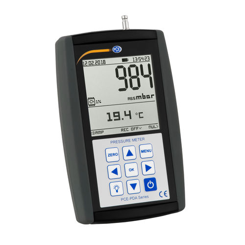 Digitales Manometer - PCE-PDA A100L | Atmospheric Pressure - PCE Deutschland GmbH - wandmontiert / gehärtet / für Luft