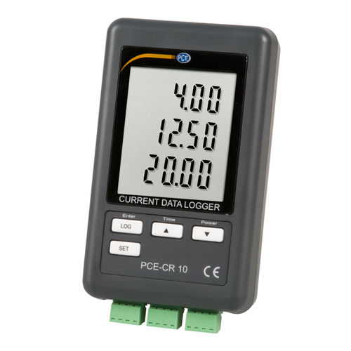 Mehrkanal-Datenlogger - PCE-CR 10 - PCE Deutschland GmbH - Strom / drahtlos / mit LCD-Display