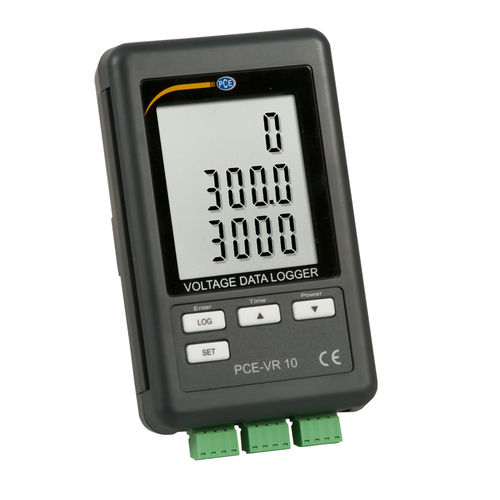 Spannungs-Datenlogger - PCE-VR 10 - PCE Deutschland GmbH - Modbus / mit LCD-Display / für Stromnetz