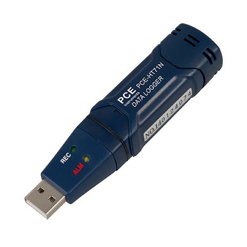 Hygrometer für Luft - PCE-HT 71N - PCE Deutschland GmbH - mit LCD-Display / wandmontiert / Temperatur